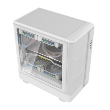 Computer case - darkFlash DB330M Midi Tower M-ATX / ITX, 7 fan support, white Computer case - darkFlash DB330M Midi Tower M-ATX / ITX, 7 fan support, white