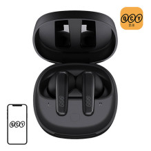 Wireless headphones - QCY T13x Bluetooth 5.3, 30h playtime, black