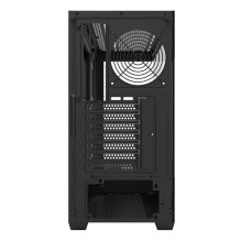 Kompiuterio korpusas - darkFlash DS900 Midi Tower, grūdintas stiklas, 7 plėtros lizdai, juodas