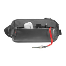 Bag - tomtoc Explorer-T21 4L, Cordura Nylon, iPad Mini, Switch, Black Bag - tomtoc Explorer-T21 4L, Cordura Nylon, iPad Mini, Switch, Black