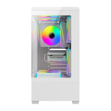 Computer case - darkFlash C365, supports ATX, 7 fans, tempered glass, white Computer case - darkFlash C365, supports ATX, 7 fans, tempered glass, white