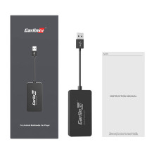 Adapteris - Carlinkit CCPA belaidis adapteris Apple CarPlay / Android Auto juodas Adapteris - Carlinkit CCPA belaidis adapteris Apple CarPlay / Android Auto juodas