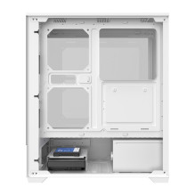 Computer case - darkFlash C365 270° View, 7 fan support, white Computer case - darkFlash C365 270° View, 7 fan support, white