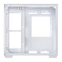 Computer case - darkFlash B275 M-ATX ITX tempered glass white Computer case - darkFlash B275 M-ATX ITX tempered glass white