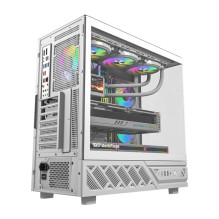 Kompiuterio korpusas - darkFlash DS950 ATX, grūdintas stiklas, aušinimo galimybės, balta Kompiuterio korpusas - darkFlash DS950 ATX, grūdintas stiklas, aušinimo galimybės, balta