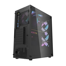 Computer Case - darkFlash DK352 Plus ATX, M-ATX, ITX, E-ATX, 4 ARGB Fans Black Computer Case - darkFlash DK352 Plus ATX, M-ATX, ITX, E-ATX, 4 ARGB Fans Black