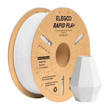 3D Spausdinimo Filamentas - ELEGOO Rapid PLA+ 1.75mm 1kg Balta 3D Spausdinimo Filamentas - ELEGOO Rapid PLA+ 1.75mm 1kg Balta