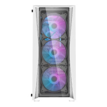 Computer case - darkFlash DK352 Plus Midi Tower, tempered glass, 4 ARGB fans, black / white Computer case - darkFlash DK352 Plus Midi Tower, tempered glass, 4 ARGB fans, black / white
