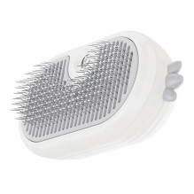 Gyvūnų priežiūros įrankis - Rojeco Cat Steam Brush Rechargeable, 34ml Water Tank, White Gyvūnų priežiūros įrankis - Rojeco Cat Steam Brush Rechargeable, 34ml Water Tank, White