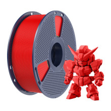 3D Printing Filament - Sunlu PLA+ 2.0 1.75 mm, 53.4 MPa, 300 mm / s - Red 3D Printing Filament - Sunlu PLA+ 2.0 1.75 mm, 53.4 MPa, 300 mm / s - Red