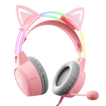 Audio Equipment - ONIKUMA X15 Pro 50mm Speakers, Noise Cancelling Microphone, Pink Audio Equipment - ONIKUMA X15 Pro 50mm Speakers, Noise Cancelling Microphone, Pink