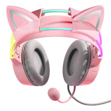 Audio Įranga - ONIKUMA X15 Pro 50mm Garsiakalbiai, Triukšmo Slopinimo Mikrofonas, Rožinė Audio Įranga - ONIKUMA X15 Pro 50mm Garsiakalbiai, Triukšmo Slopinimo Mikrofonas, Rožinė