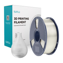 3D Printing Filament - Sunlu PETG 195°C 53 MPa Transparent 3D Printing Filament - Sunlu PETG 195°C 53 MPa Transparent