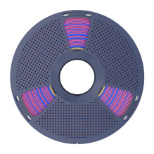 3D Spausdinimo Siūlas - Sunlu PLA+ Šilkinis Dviejų Spalvų Siūlas 1,75 mm Raudonas / Mėlynas 3D Spausdinimo Siūlas - Sunlu PLA+ Šilkinis Dviejų Spalvų Siūlas 1,75 mm Raudonas / Mėlynas
