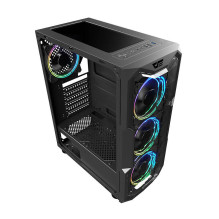 Kompiuterio korpusas - darkFlash Aquarius ATX M-ATX ITX akrilas juodas Kompiuterio korpusas - darkFlash Aquarius ATX M-ATX ITX akrilas juodas