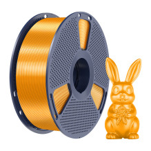 3D Printing Filament - Sunlu PLA+ Silk Filament, Dimensional Accuracy ±0.02 mm, 164 °C, Brass 3D Printing Filament - Sunlu PLA+ Silk Filament, Dimensional Accuracy ±0.02 mm, 164 °C, Brass