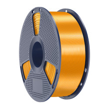 3D Spausdinimo Filamentas - Sunlu PLA+ Šilkinis Filamentas, Matmenų Tikslumas ±0,02 mm, 164 °C, Brass