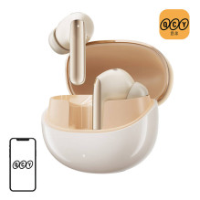 Wireless headphones - QCY MeloBuds Pro HT08, ANC, 34h playback, Bluetooth 5.3, gold Wireless headphones - QCY MeloBuds Pro HT08, ANC, 34h playback, Bluetooth 5.3, gold