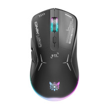 Žaidimų pelė - Onikuma CW917 belaidė RGB reguliuojama DPI 800-4800 juoda Žaidimų pelė - Onikuma CW917 belaidė RGB reguliuojama DPI 800-4800 juoda