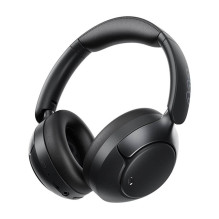 Belaidės ausinės - QCY H3 Pro ANC 40mm garsiakalbiai, 55h akumuliatoriaus veikimo laikas, juoda