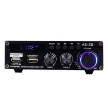 Garso stiprintuvas - Blitzwolf AS-22 45W Bluetooth 5.0 USB RCA AUX nuotolinis juodas
