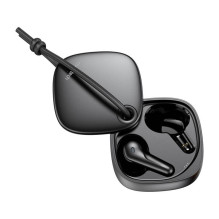 Belaidės ausinės - Choetech BH-T17 ANC Bluetooth 5.4 IPX6 Juoda Belaidės ausinės - Choetech BH-T17 ANC Bluetooth 5.4 IPX6 Juoda