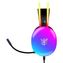 Ausinės - ONIKUMA X25 50mm garsiakalbiai, triukšmo slopinimo mikrofonas, USB / 3.5mm juoda