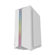 Computer case - darkFlash DK151 Midi Tower ATX / ITX, 3 RGB fans, white Computer case - darkFlash DK151 Midi Tower ATX / ITX, 3 RGB fans, white