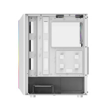 Computer case - darkFlash DK151 Midi Tower ATX / ITX, 3 RGB fans, white Computer case - darkFlash DK151 Midi Tower ATX / ITX, 3 RGB fans, white