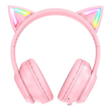 Headphones - ONIKUMA B90 Bluetooth 5.0 Over-ear RGB Pink