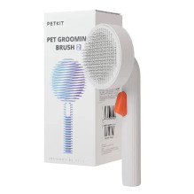 Pet Grooming Tool - Petkit Grooming Brush Flexible Metal Needles Easy Cleanup Pet Grooming Tool - Petkit Grooming Brush Flexible Metal Needles Easy Cleanup