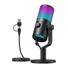 Microphone - Maono DM30RGB USB-C Cardioid RGB Lighting Black Microphone - Maono DM30RGB USB-C Cardioid RGB Lighting Black