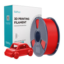 3D Spausdinimo Siūlas - Sunlu PETG 1.75mm 53 MPa Raudona