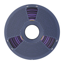 3D Spausdinimo Filamentas - Sunlu PLA+ Silk Dual Color 1.75mm 1kg Juoda / Violetinė