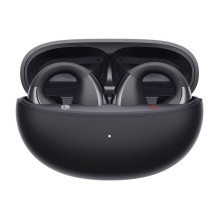 Bevielės ausinės - QCY Crossky Clip C30 Bluetooth 5.4, 30h grojimo laikas, juoda