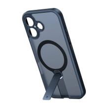 Telefono dėklas - Torras Pstand Spin Case iPhone 16 Plus 360° Stand Black Telefono dėklas - Torras Pstand Spin Case iPhone 16 Plus 360° Stand Black