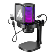 Microphone - Maono DGM20 Cardioid Gaming USB Microphone with Touch Control Black Microphone - Maono DGM20 Cardioid Gaming USB Microphone with Touch Control Black