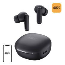 Wireless Headphones - QCY MeloBuds HT16 Adaptive Noise Cancelling IPX4 Black Wireless Headphones - QCY MeloBuds HT16 Adaptive Noise Cancelling IPX4 Black