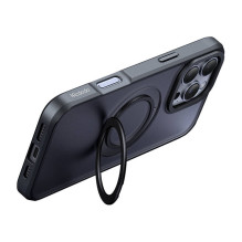 Dėklas - McDodo PC-4933 MagSafe dėklas iPhone 16 Pro Max su stovu juodas Dėklas - McDodo PC-4933 MagSafe dėklas iPhone 16 Pro Max su stovu juodas