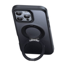 Dėklas - McDodo PC-4933 MagSafe dėklas iPhone 16 Pro Max su stovu juodas Dėklas - McDodo PC-4933 MagSafe dėklas iPhone 16 Pro Max su stovu juodas