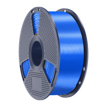 3D Spausdinimo Filamentas - Sunlu PLA+ Šilkinis Filamentas, Aukštas Matmenų Tikslumas ±0.02 mm, Mėlyna