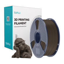 3D Spausdinimo Filamentas - Sunlu Medžio Filamentas Graikinis 15% Medžio Dulkių Medis