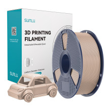 3D Spausdinimo Siūlas - Sunlu PETG 195°C, 53 MPa, Smėlio spalvos 3D Spausdinimo Siūlas - Sunlu PETG 195°C, 53 MPa, Smėlio spalvos