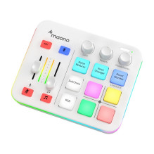 Sound card - Maono G1 Neo XLR input, integrated preamplifier, 48V phantom power, white Sound card - Maono G1 Neo XLR input, integrated preamplifier, 48V phantom power, white