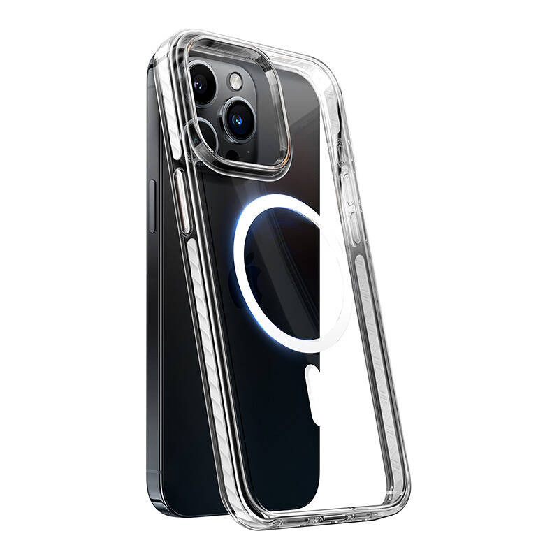 Case - Torras Spark Case iPhone 15 Pro Transparent