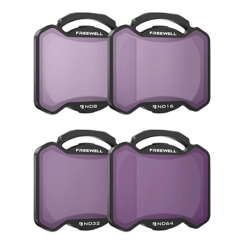 Camera Filter - Freewell ND Filter Set for DJI Avata 2 (ND8, ND16, ND32, ND64)