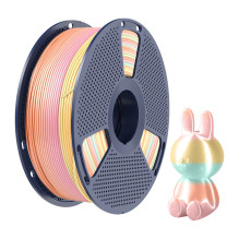3D Spausdintuvo Siūlai - Sunlu PLA+ Šilko Siūlai 1.75 mm 200-210°C Vaivorykštė 3D Spausdintuvo Siūlai - Sunlu PLA+ Šilko Siūlai 1.75 mm 200-210°C Vaivorykštė