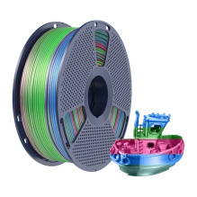3D Spausdintuvo Filamentas - Sunlu PLA+ Silk 1.75mm 200-210°C Vaivorykštė 3D Spausdintuvo Filamentas - Sunlu PLA+ Silk 1.75mm 200-210°C Vaivorykštė
