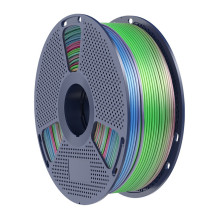 3D Printer Filament - Sunlu PLA+ Silk 1.75mm 200-210°C Rainbow 3D Printer Filament - Sunlu PLA+ Silk 1.75mm 200-210°C Rainbow