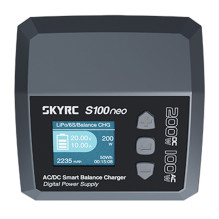 Įkroviklis - SkyRC S100neo 200W AC / DC Smart Charger